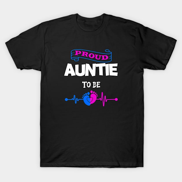 Promoted to Auntie T-Shirt by A Zee Marketing